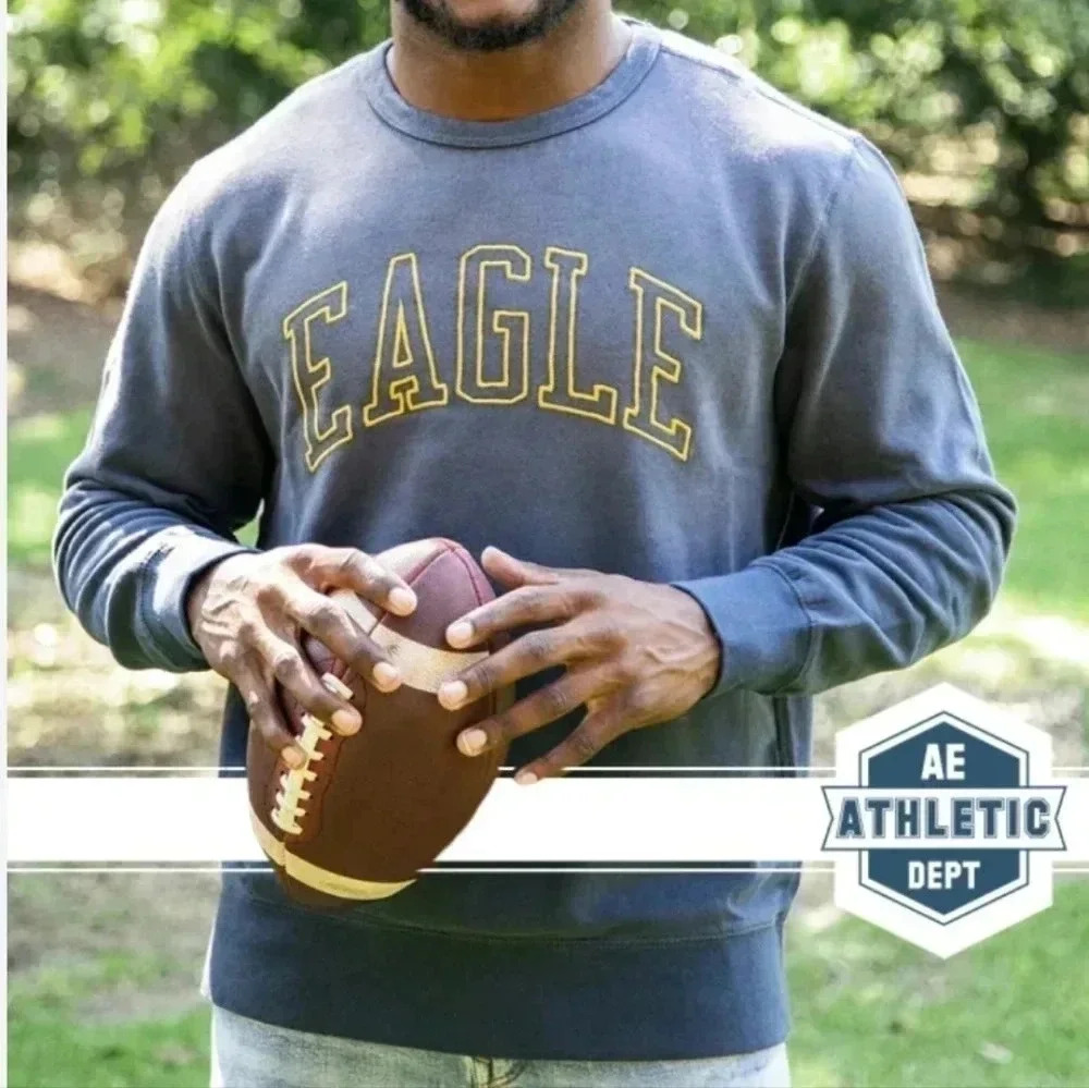 American Eagle Sweater Mens XS Super Soft Sweatshirt Pullover Casual